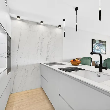 아파트 Seaview Oasis Luxury Duplex La Caleta 아데제
